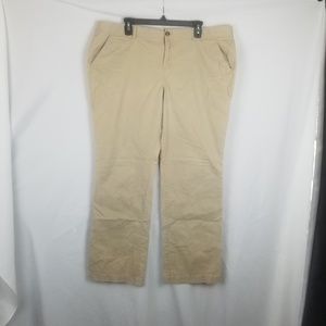 Old Navy khaki pants casual career size 18